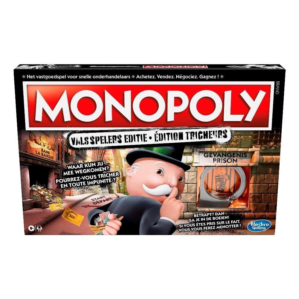 Monopoly - Valsspelers Editie (BE) (Standaard editie)