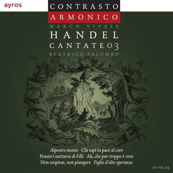 Contrasto Armonico - Händel Cantate 03 (CD)