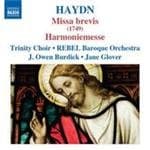 Trinity Choir & Rebel Baroque Orchestra, Jane Glover - Haydn: Missa Brevis | Harmoniemesse (CD)
