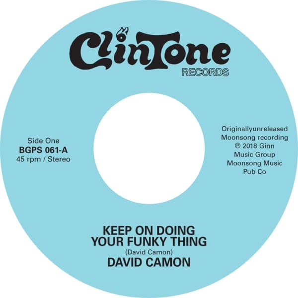 David Camon & Johnny Jacobs - Keep On Doing Your Funky Thing / Ain't It Funky (Doing Your Own Thing) (7" Single)