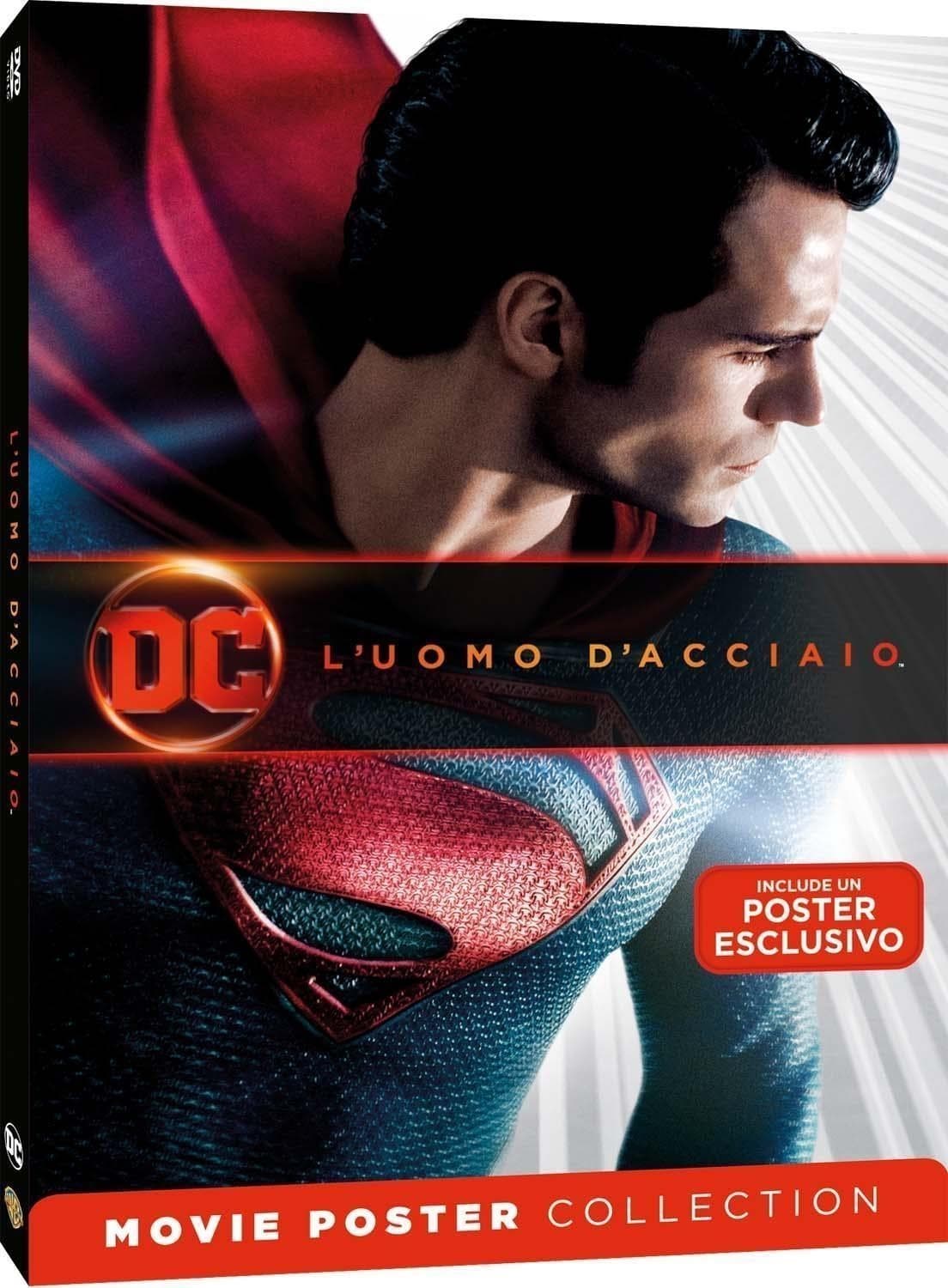 Cavill,costner,crowe,lane - L'uomo D'acciaio - Movie Poster