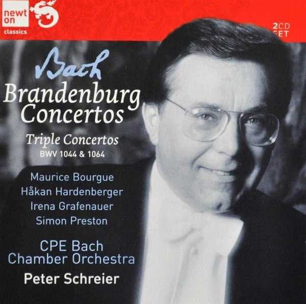 Peter Schreier & Bach Chamber Orchestra - J.S. BACH: Brandenburg Concertos, Triple Concertos (2 CD)