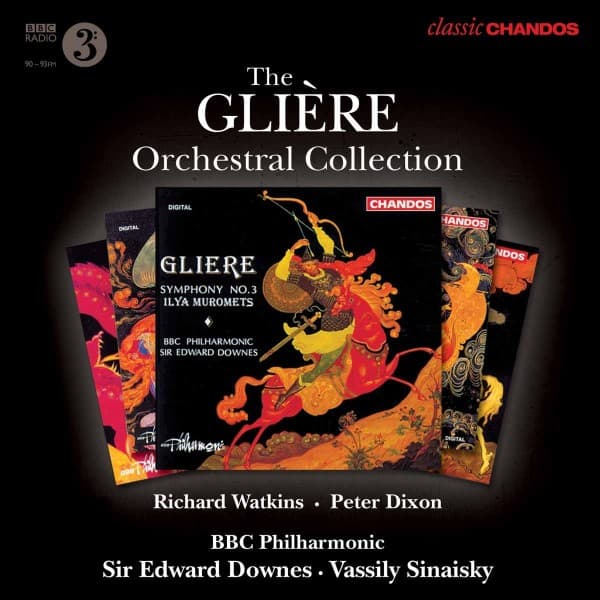 Richard Watkins, Peter Dixon, BBC Philharmonic, Edward Downes, Vassily Sinaisky - The Glière Orchestral Collection (5 CD)