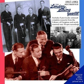 London String Quartet - 1917-1951 Recordings (8 CD)