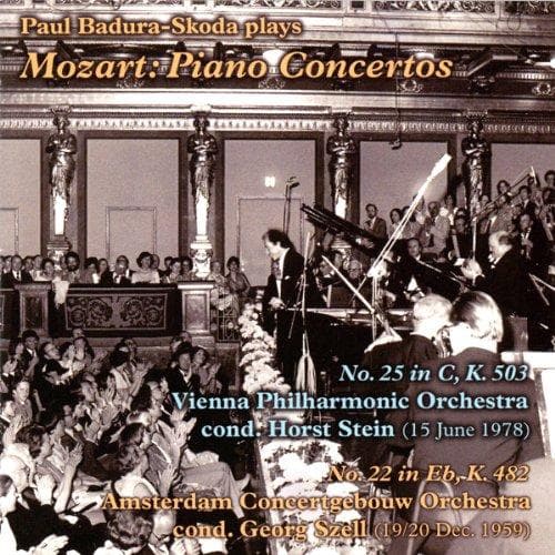 Paul Badura Skoda - Piano Concertos, Nos. 25 & 22 (CD)