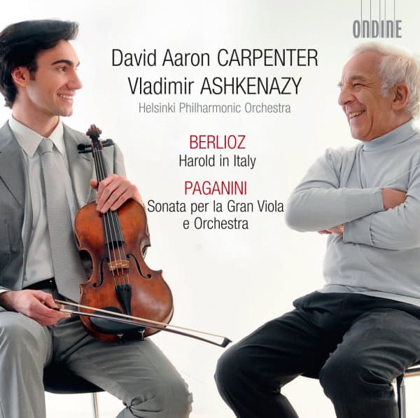 David Aaron Carpenter, Helsinki Philharmonic Orchestra, Vladimir Ashkenazy - Berlioz: Harold In Italy | Paganini: Sonata Per la Gran Viola E Orchestra (CD)