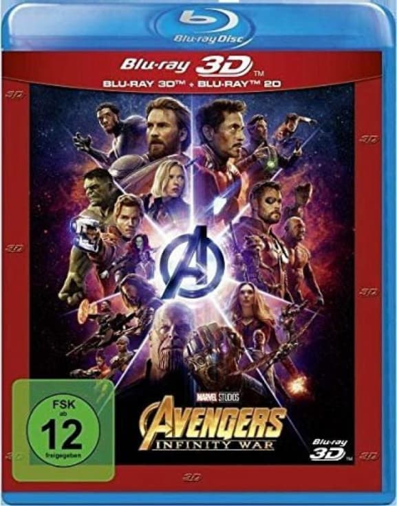 Avengers: Infinity War (3d & 2d Blu-ray) (Import)