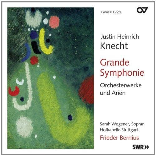 Sarah Wegener, Hofkapelle Stuttgart, Frieder Bernius - Knecht: Grande Symphonie, Orchestral Works And Arias (CD)