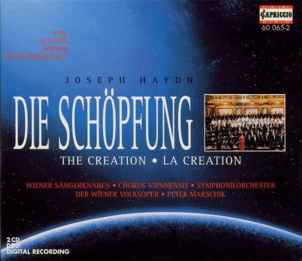 Wiener Sängerknaben, Chorus Viennensis, Peter Marschik - Haydn: The Creation (2 CD)