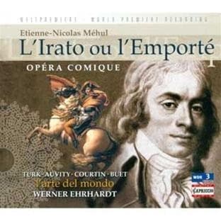 L'Arte Del Mondo, Werner Ehrhardt - Méhul: L'Irato Ou L'Emporté (CD)