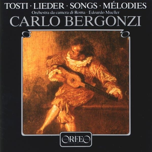 Carlo Bergonzi, Orchestra Da Camera Di Roma - Tosti-Lieder-Songs-Mélodies (CD)