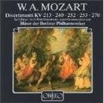 Bläser Der Berliner Philharmoniker - Mozart: Divertimenti KV 213, 240, 252, 253, 270 (CD)