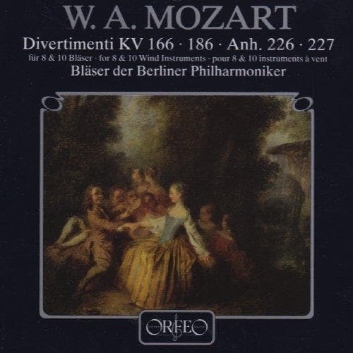 Bläser Der Berliner Philharmoniker - Mozart: Divertimenti Für 8 Und 10 Bläser (CD)