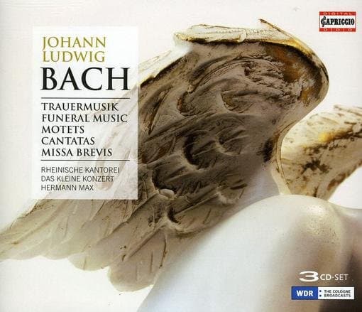 Rheinische Kantorei, Das Kleine Konzert, Hermann Max - J.L. Bach.: Trauermusik (Funeral Music) | Motets | Cantatas | Missa Brevis (3 CD)