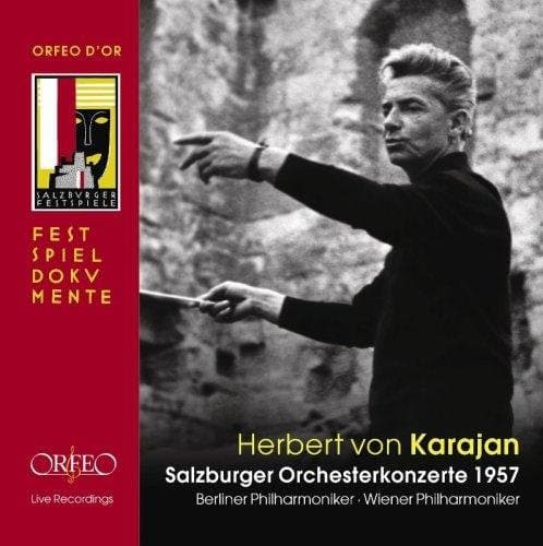 Berliner Philharmoniker, Wiener Philharmoniker, Herbert Von Karajan - Mozart: Salzburger Orchesterkonzerte 1957 (4 CD)