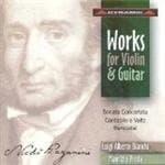 Luigi Alberto Bianchi & Maurizo Preda - Paganini: Works For Violin And Piano (CD)