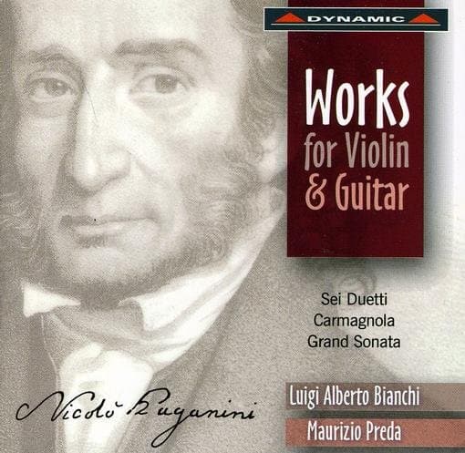 Luigi Alberto Bianchi & Maurizo Preda - Paganini: Oeuvres Pour Violon Et Guitare (CD)