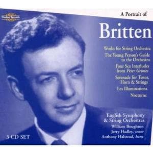 Jerry Hadley, Anthony Halstead, English Symphony & Strings Orchestra - A Portrait Of Britten (3 CD)