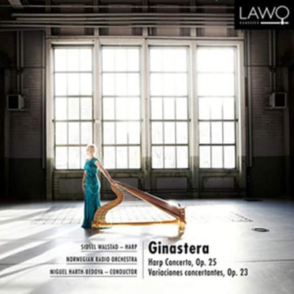 Norwegian Radio Orchestra, Miguel Harth-Bedoya - Ginastera: Harp Concerto, Op.25 | Variaciones Concertantes, Op.23 (CD)