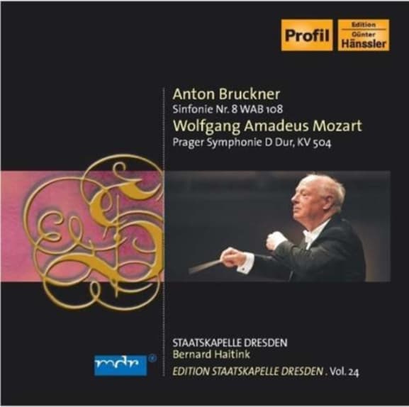 Staatskapelle Dresden, Bernard Haitink - Bruckner: Symphony No. 8|Mozart: Prager Symphonie D Dur (2 CD)
