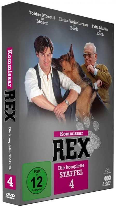 Hajek,peter - Kommissar Rex-die Komplette 4.st