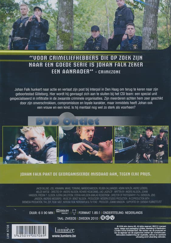 Johan Falk - Seizoen 1 (DVD)