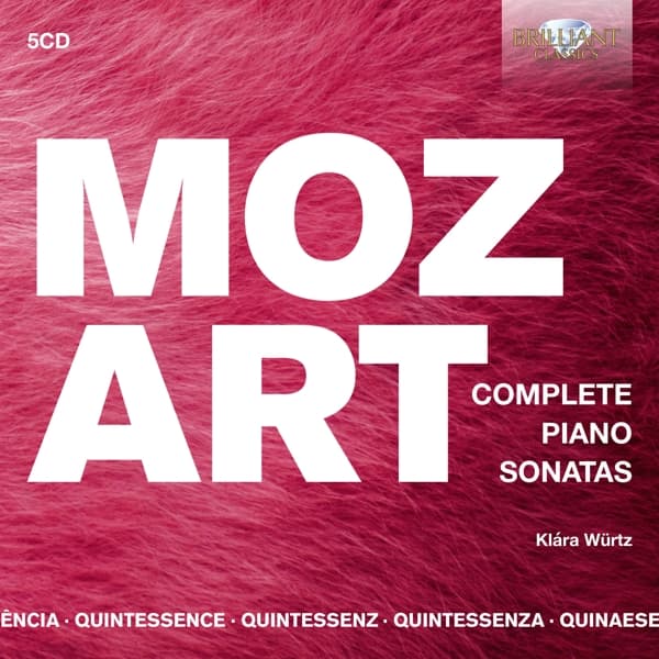 Klára Würtz - Mozart: The Complete Piano Sonatas (5 CD)