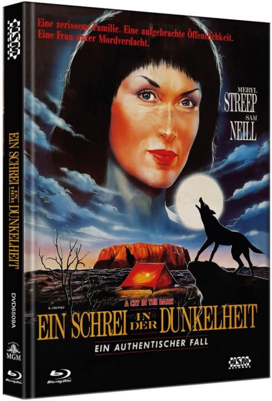 Br+dvd Ein Schrei In Der Dunkelheit - 2-disc Mediabook (cover A) - Limitiert Auf 222 Stck
