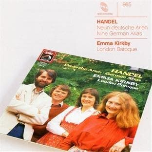 Emma Kirkby & London Baroque - Händel 9 German Arias Hwv 202-