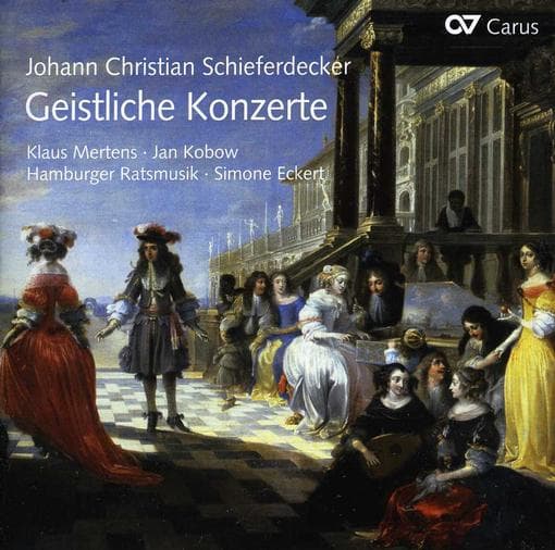 Klaus Mertens, Jan Kobow, Hamburger Ratsmusik, Simone Eckert - Schieferdecker: Geistliche Konzerte (CD)