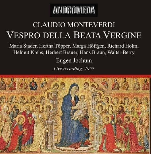 Stader, Topper, Hoffgen, Holm, - Monteverdi: Vespro Della Beate Verg