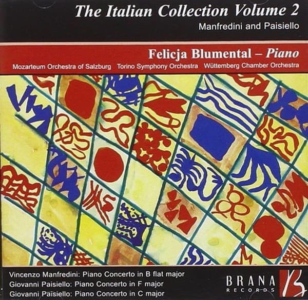 Felicja Blumental, Mozarteum Orchestra Of Salzburg - Manfredini, Paisiello: The Italian Collection Volume 2 (CD)