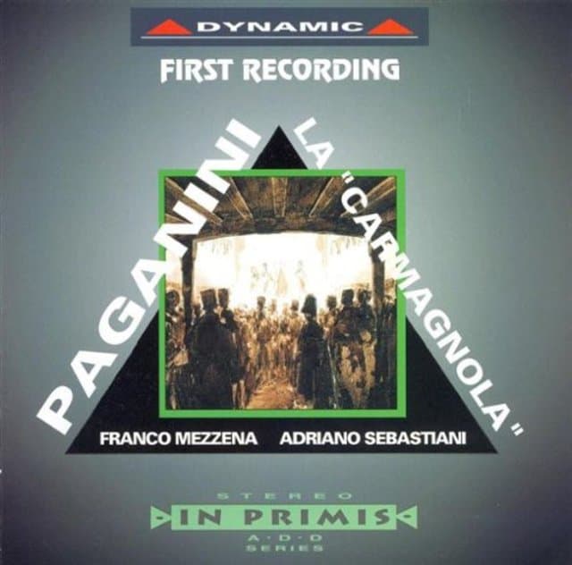 Franco Mezzena & Adriano Sebastiani - Paganini: Carmagnola Variazioni (CD)