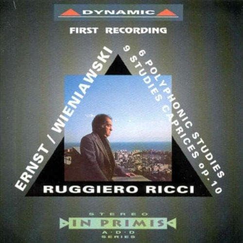 Ruggero Ricci - Ernst/Wieniawski: 6 Polyphonic Studies | 9 Studies Caprices Op. 10 (CD)