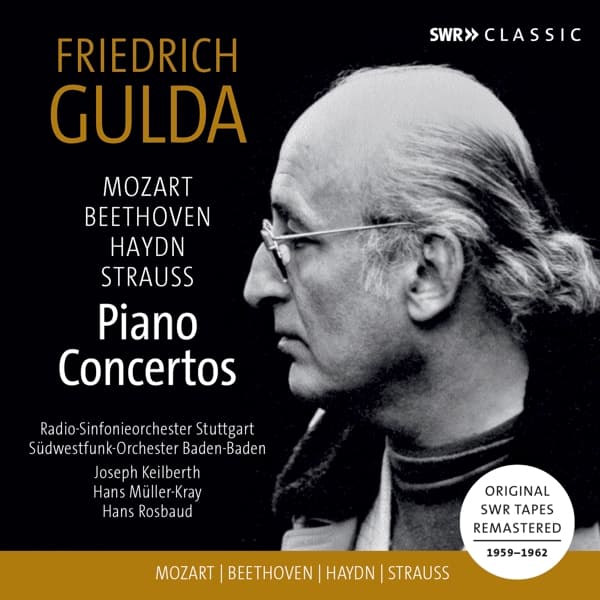 Friedrich Gulda, Radio-Sinfonieorchester Stuttgart Des SWR - Friedrich Gulda Plays Piano Concertos By Mozart, Hydn, Beethoven & Strauss (3 CD)