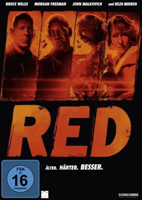 Willis, Bruce / Freeman, Morgan / Mirren, Helen / Malkovich, John - Red 1