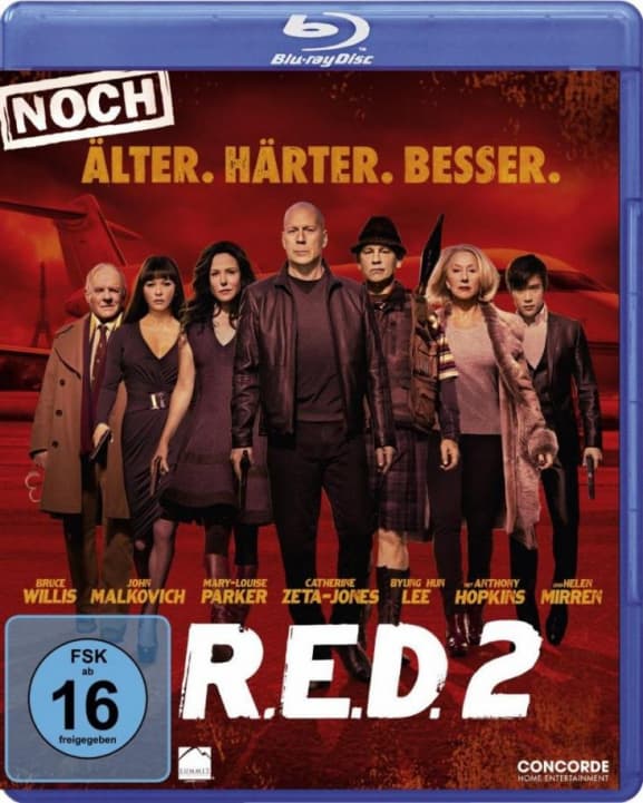 Willis, Bruce / Malkovich, John / Parker, Mary-louise - Red 2