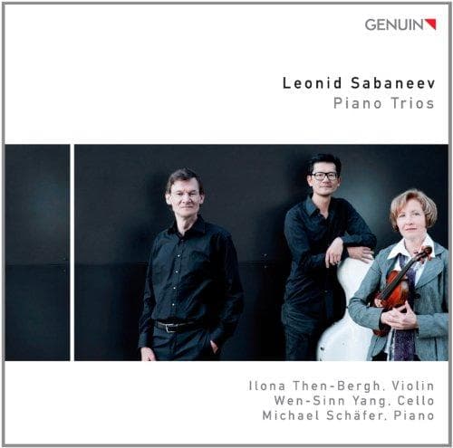 Ilona Then-Bergh, Wen-Sinn Yang, Michael Schäfer - Sabaneev: Piano Trios (CD)