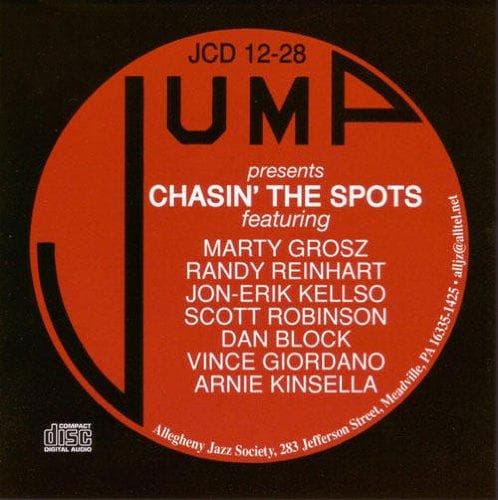 Marty Grosz, Randy Reinhart, Jon-Erik Kellso, Scott Robinson, Dan Block, Vince Giordano, Arnie Kinsella - Chasin' The Spots (CD)