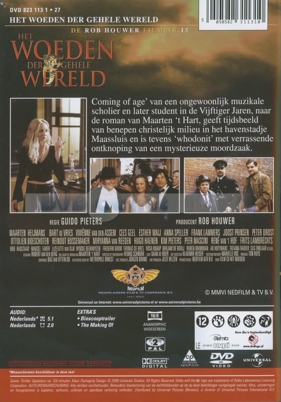 Woeden der gehele wereld (DVD)