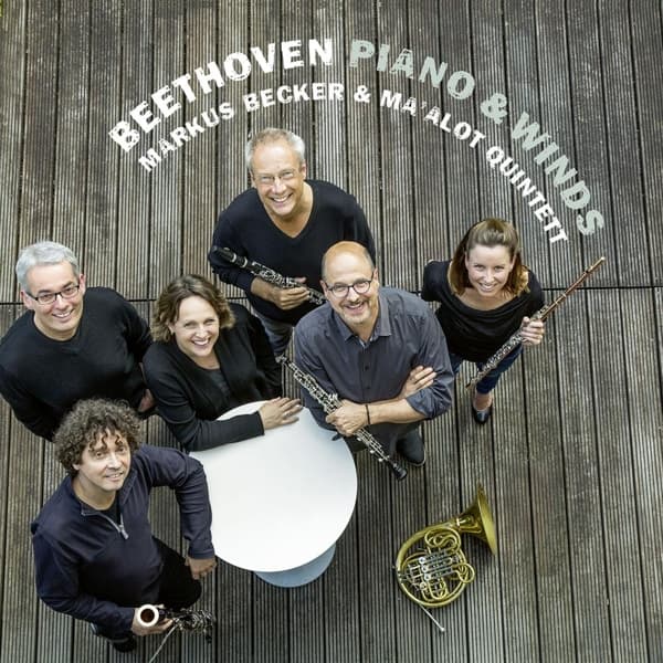 Markus Becker & Ma'alot Quintett - Beethoven: Piano & Winds (CD)