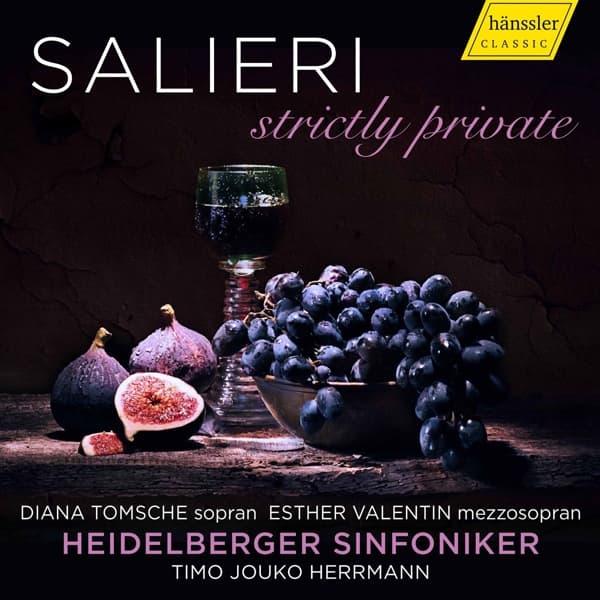Esther Valentin, Diana Tomsche, Heidelberger Sinfoniker, Timo Jouko Herrmann - Salieri: Strictly Private (CD)