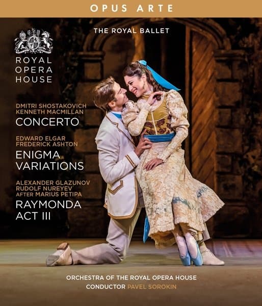 Royal Ballet Pavel Sorokin - Concerto/Enigma Variations (Blu-ray)