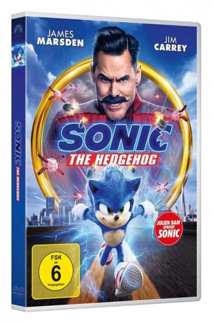 Ben Schwartz,jim Carrey,james Marsden - Sonic The Hedgehog