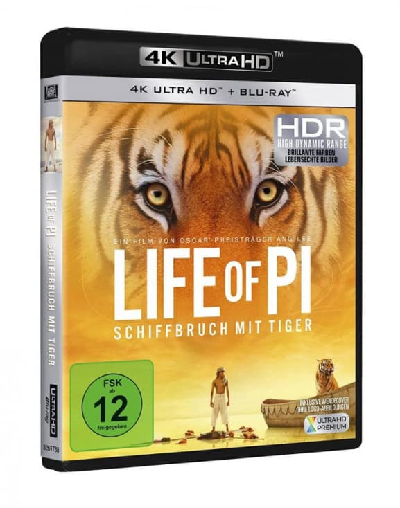 Life Of Pi - Schiffbruch Mit Tiger (+ Br) (Import)