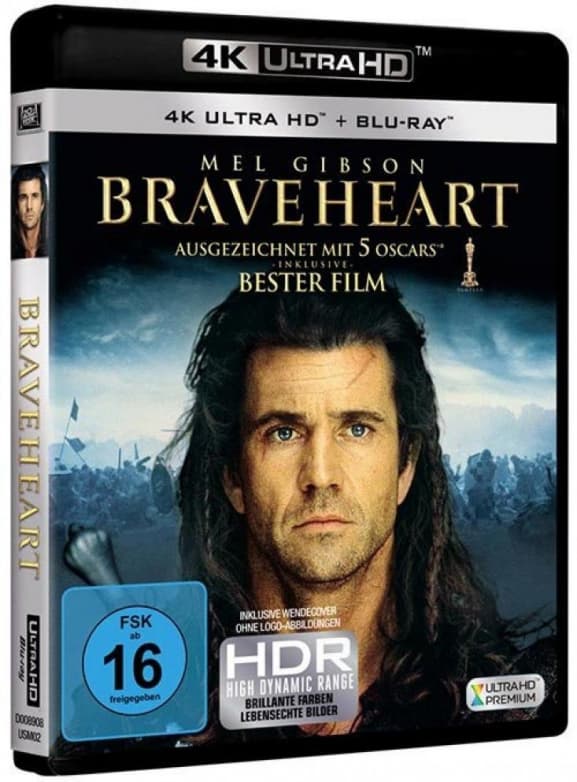 Braveheart (+ Br) (Import)