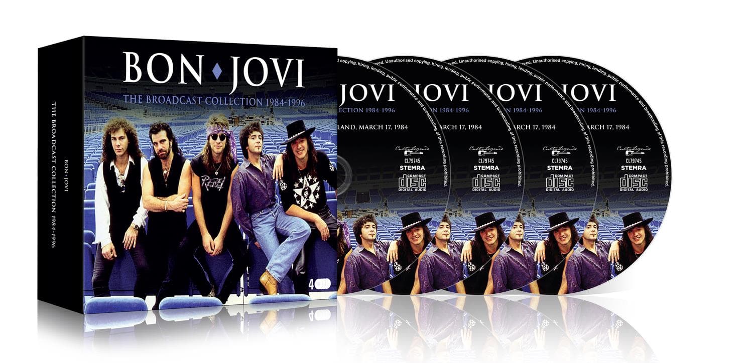 Bon Jovi - The Broadcast Collection 1984 - 1996 (4 CD)