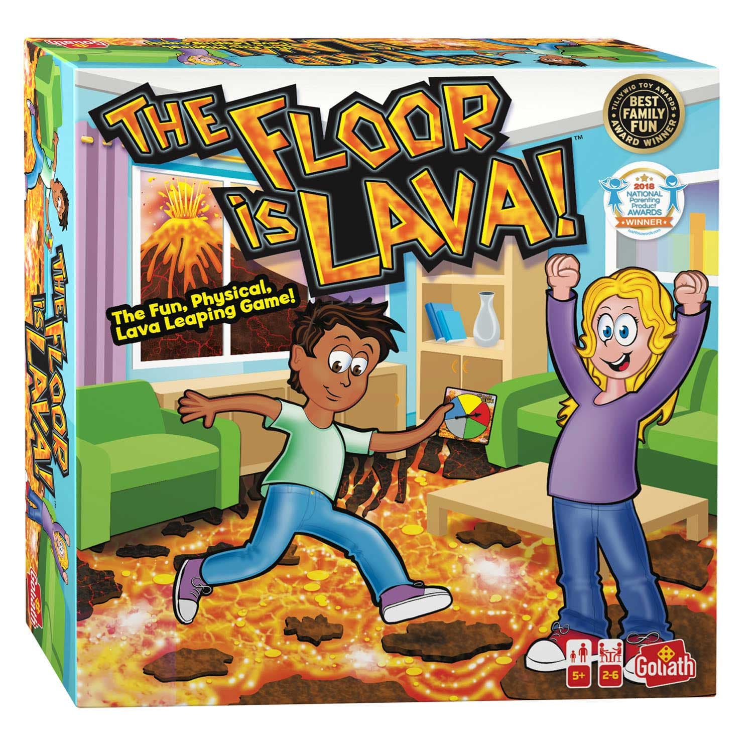 Goliath The Floor is Lava Juniorspel