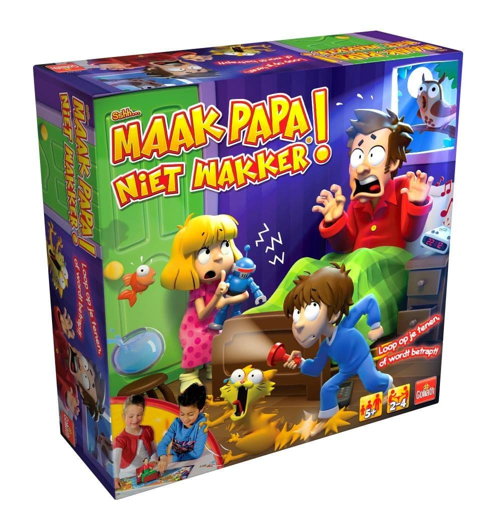 Goliath Sshh Maak papa niet wakker Bordspel