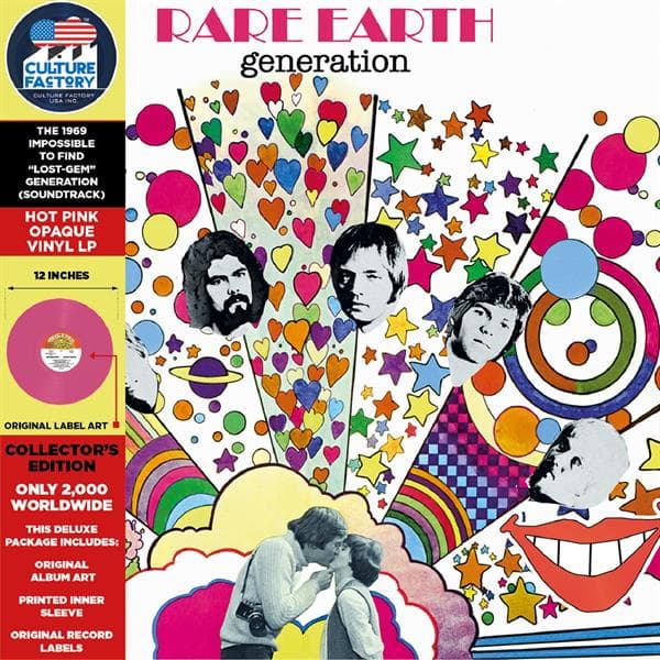 Rare Earth - Generation (LP) (Coloured Vinyl) (Limited Edition)